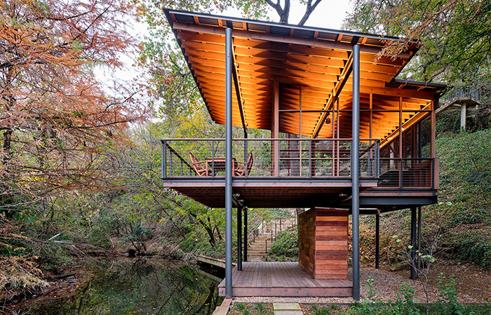 奥斯汀Roost景观亭丨美国奥斯汀丨Furman & Keil Architects-4