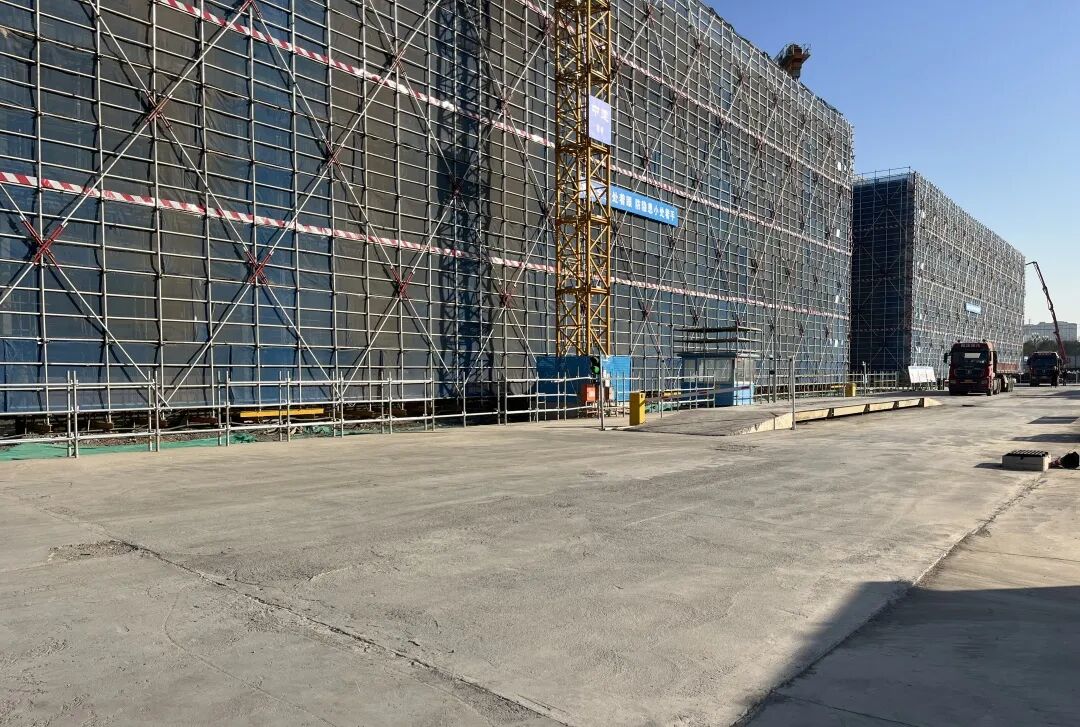 打造优势产业集群！五河县光电产业园项目主体结构全面封顶-68