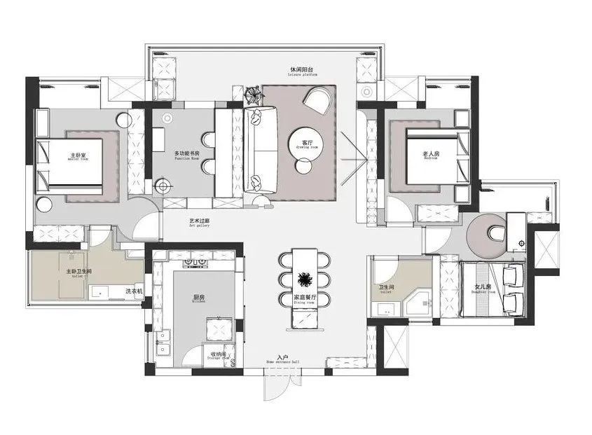 成都凯德世纪名邸简约宜居之家丨中国成都丨四川关築空间建筑设计事务所有限公司-50