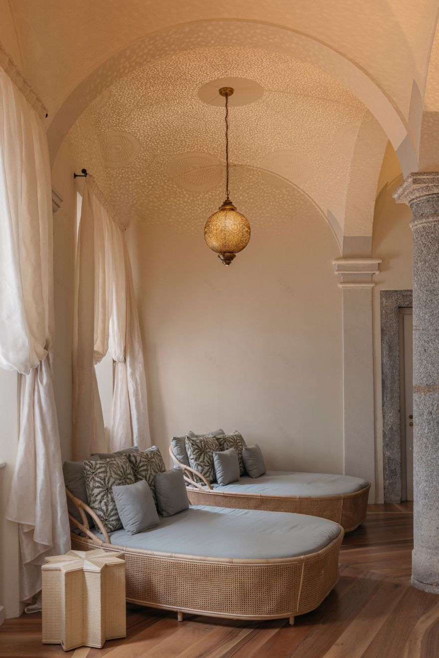 Passalacqua酒店地下新水疗中心丨意大利丨Venelli Kramer工作室,Pictalab等-18