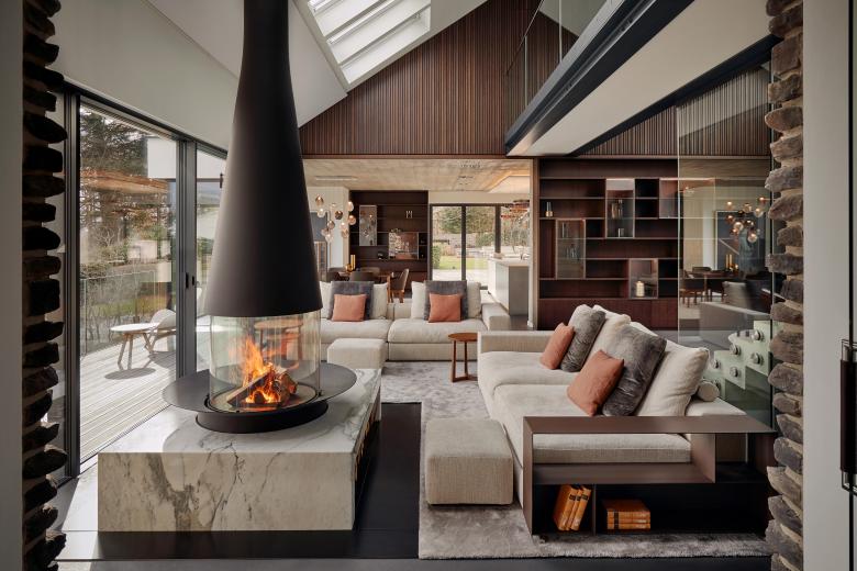 Villa im Taunus 别墅室内设计丨德国丨VRAI interior architecture-3