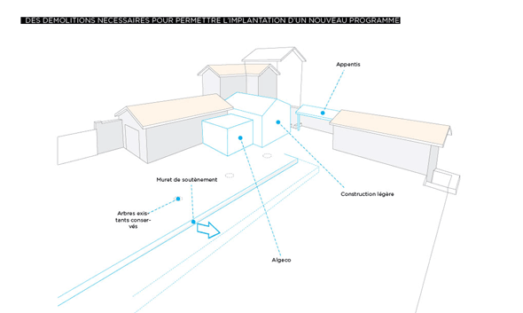 Caluire当代木结构及Viroc板扩建住宅项目丨法国丨MTU  Dank Architectes-14