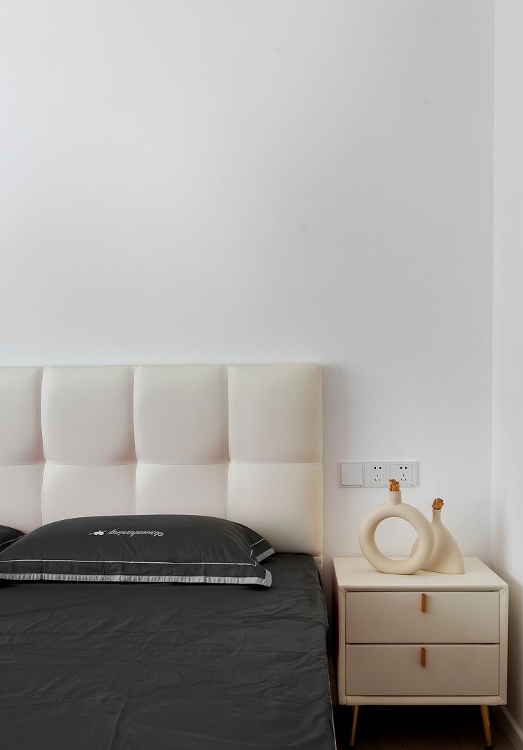 极致清新白+温馨奶咖色丨俏业家装饰-48