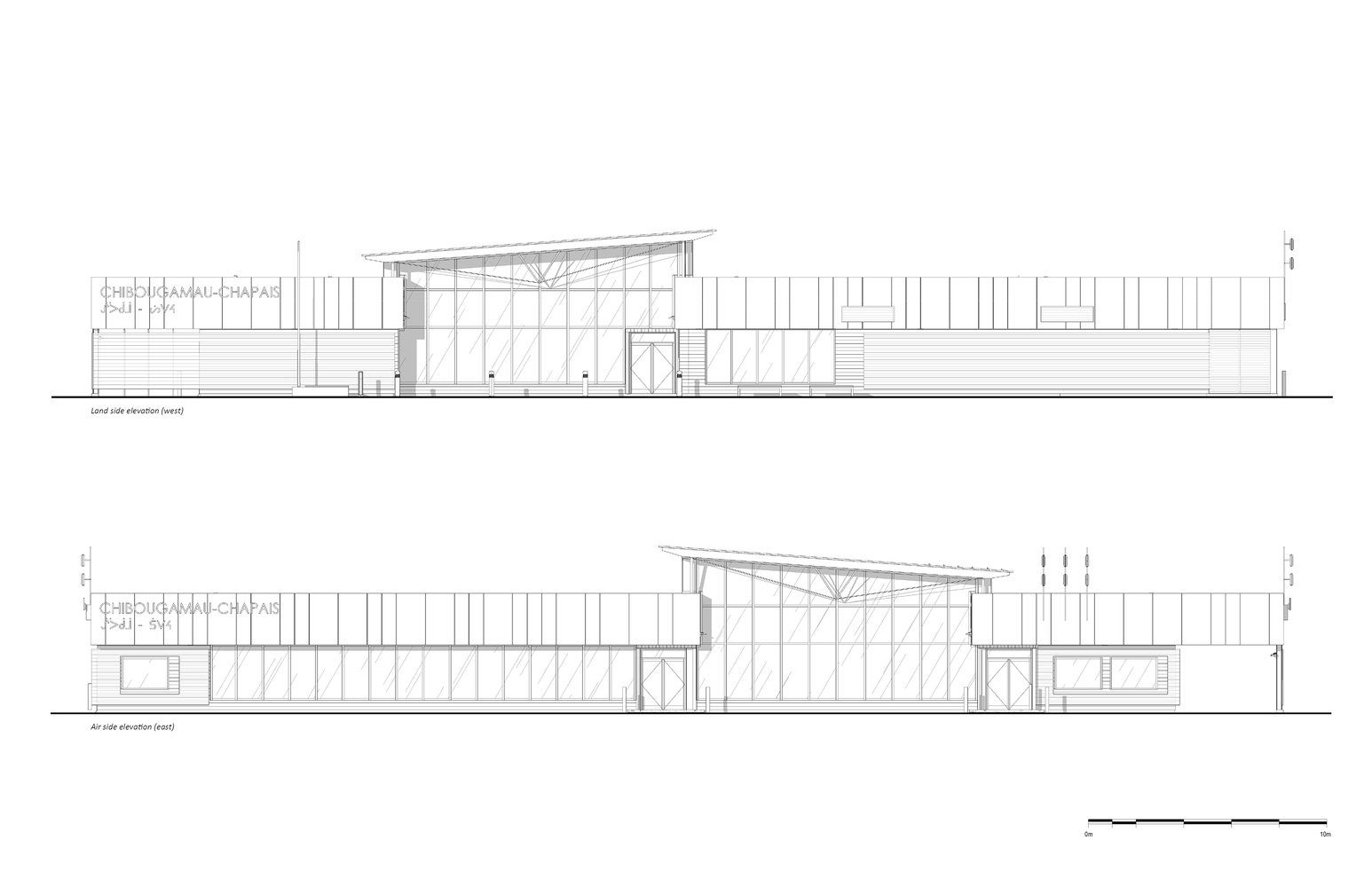 加拿大 Chibougamau-Chapais 机场航站楼，展现原住民文化的现代设计-14