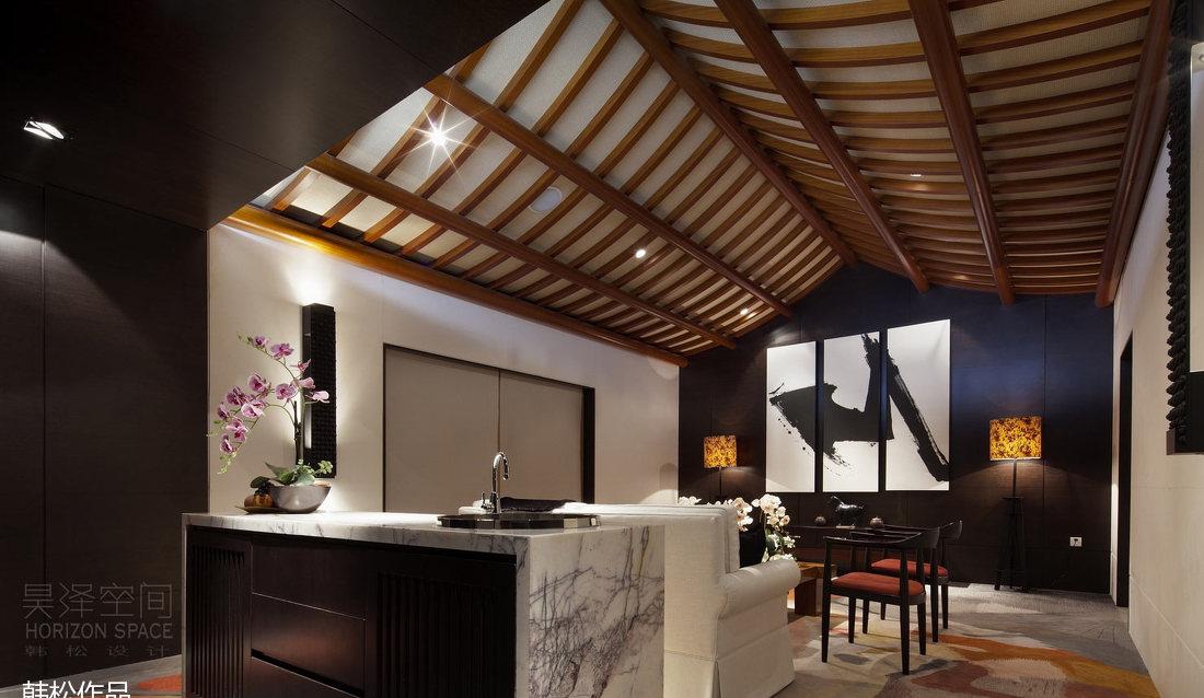 昊泽空间丨韩松作品—京投银泰宁波东钱湖悦府会所-14