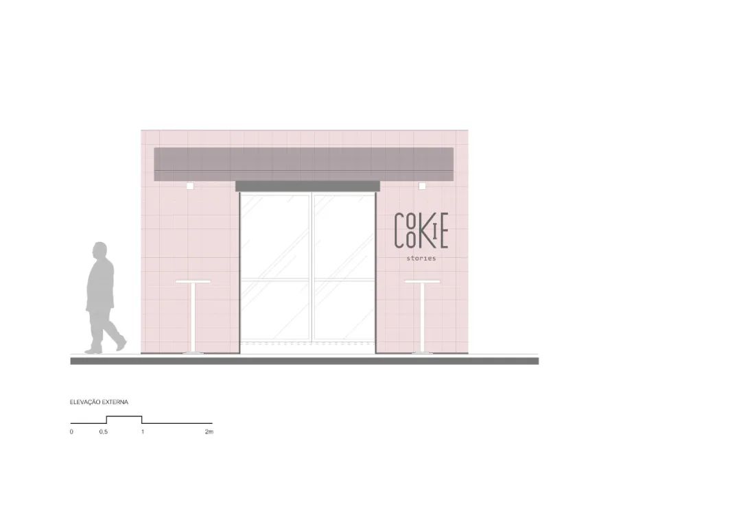 【413期】街边小店的设计美学，小空间大智慧，Cookie 甜品店-42