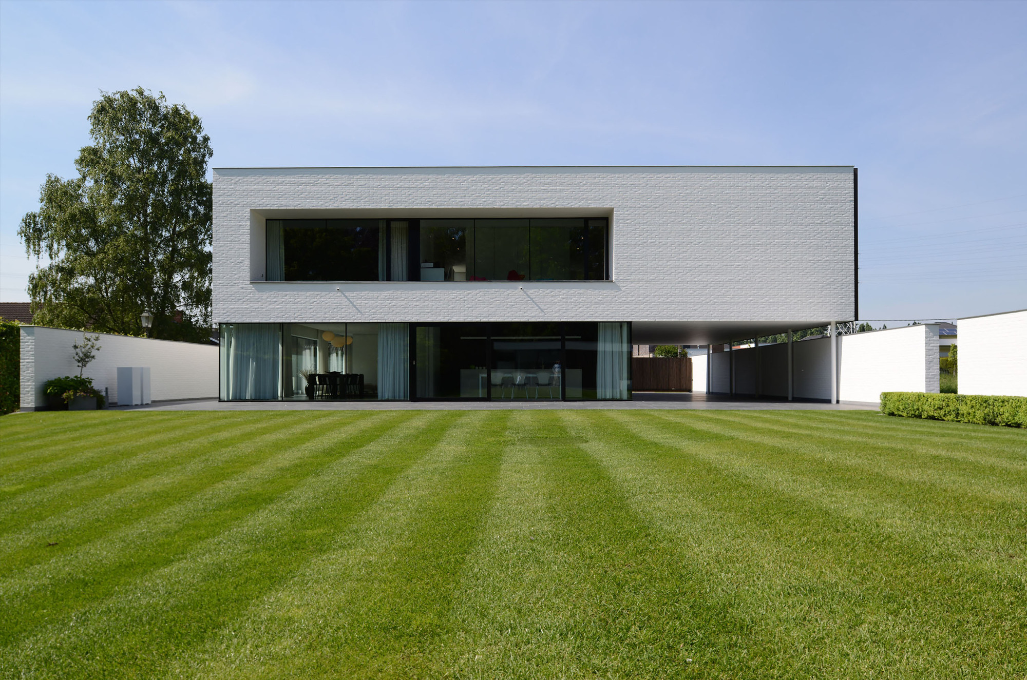 比利时 GFR 别墅-- 融入环境的私密豪宅-17