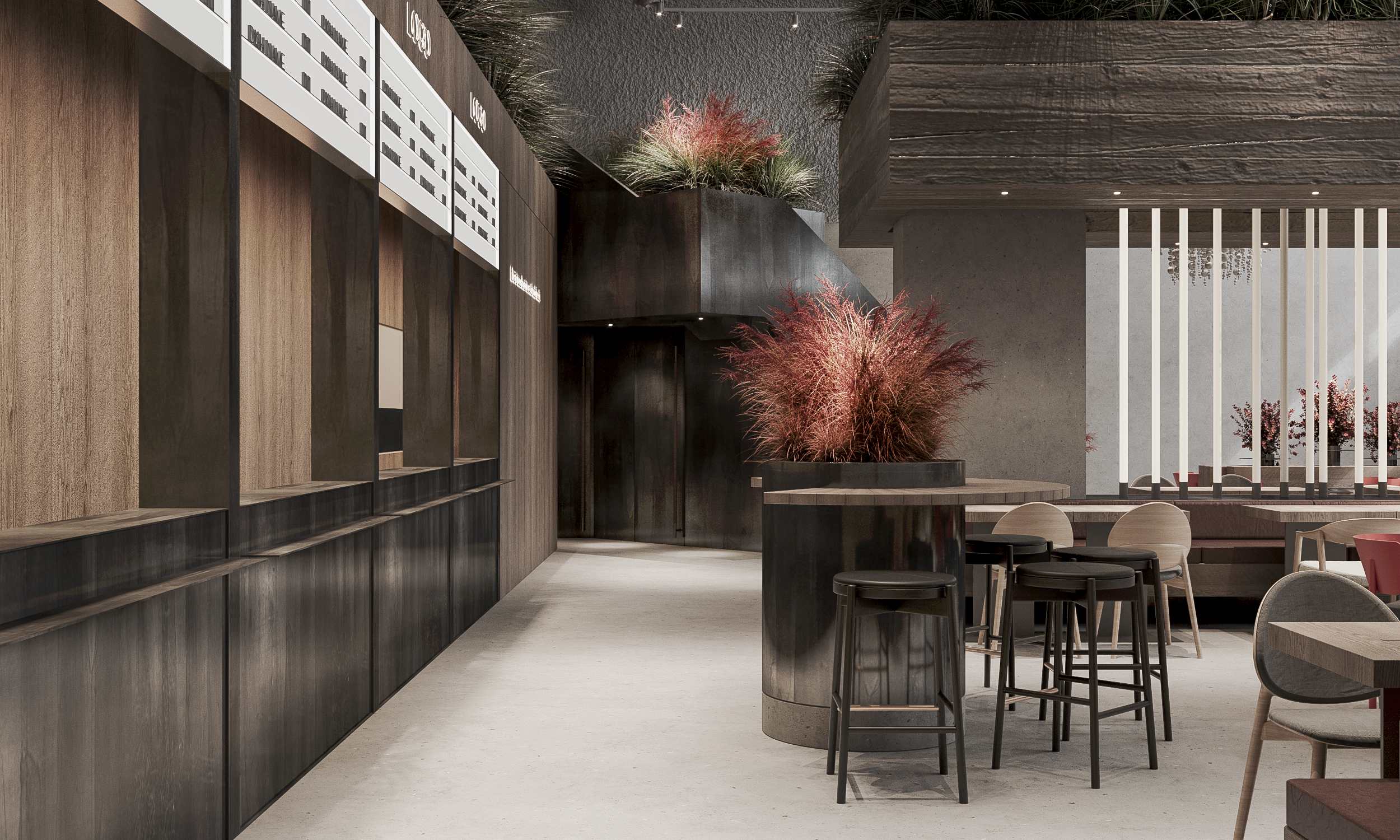 美食空间丨美国纽约丨UMKY design studio-20