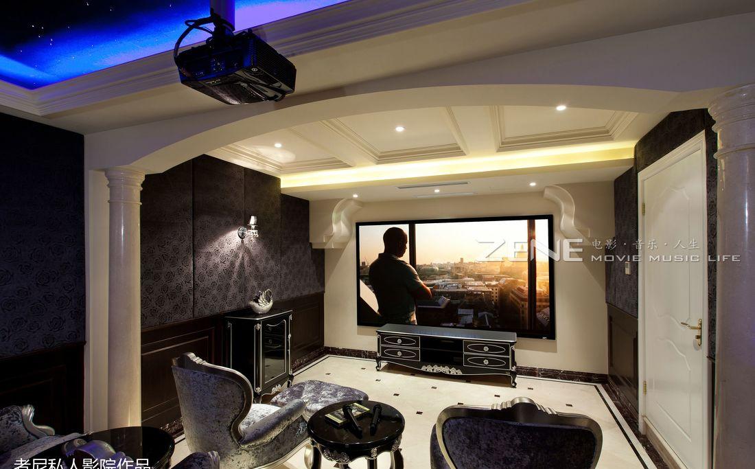 
灵性的华丽—地下室私人影院 -5