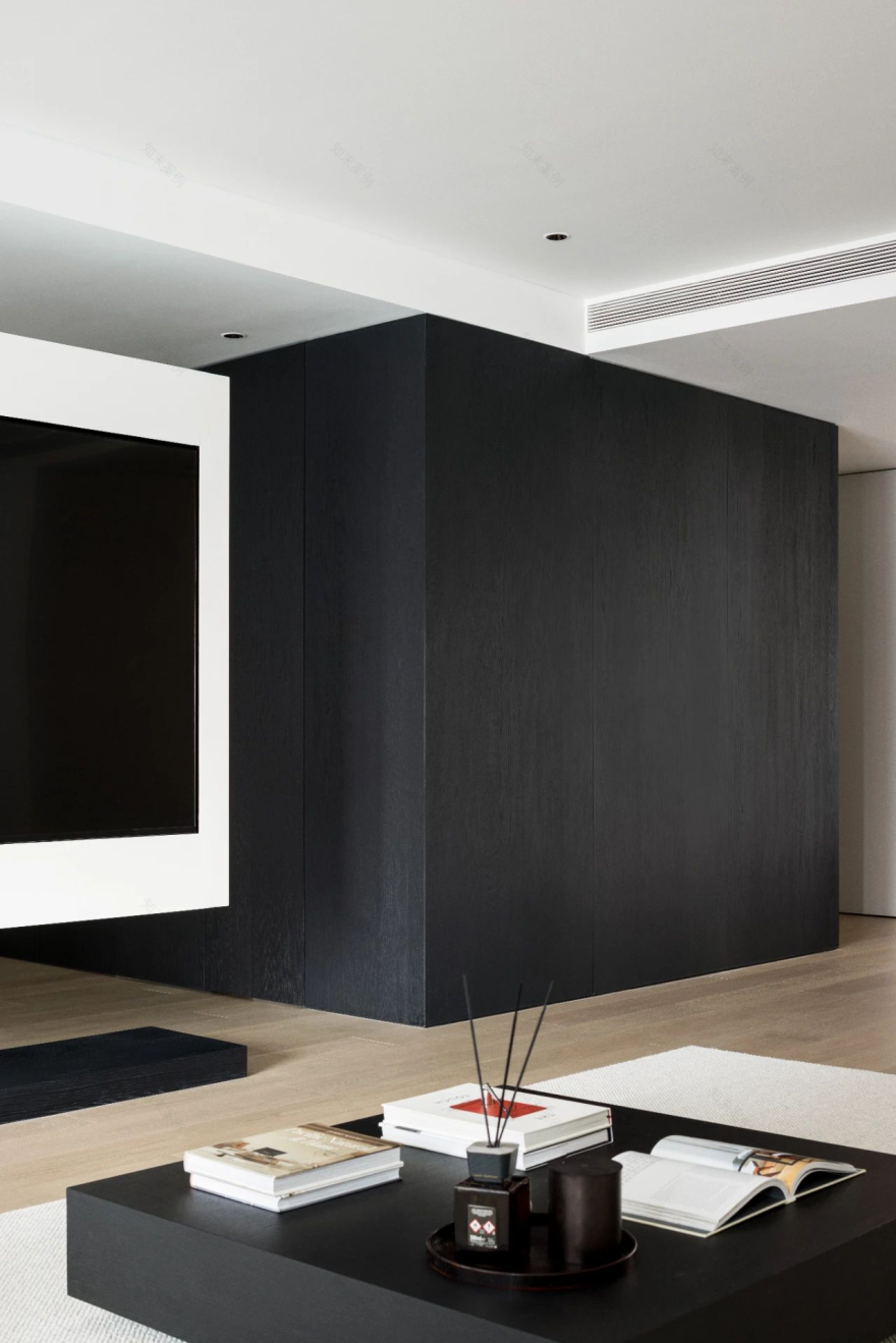 GZ 宅 黑白盒子大平层丨中国郑州丨MOOI TIMELESS 建筑室内设计事务所-27