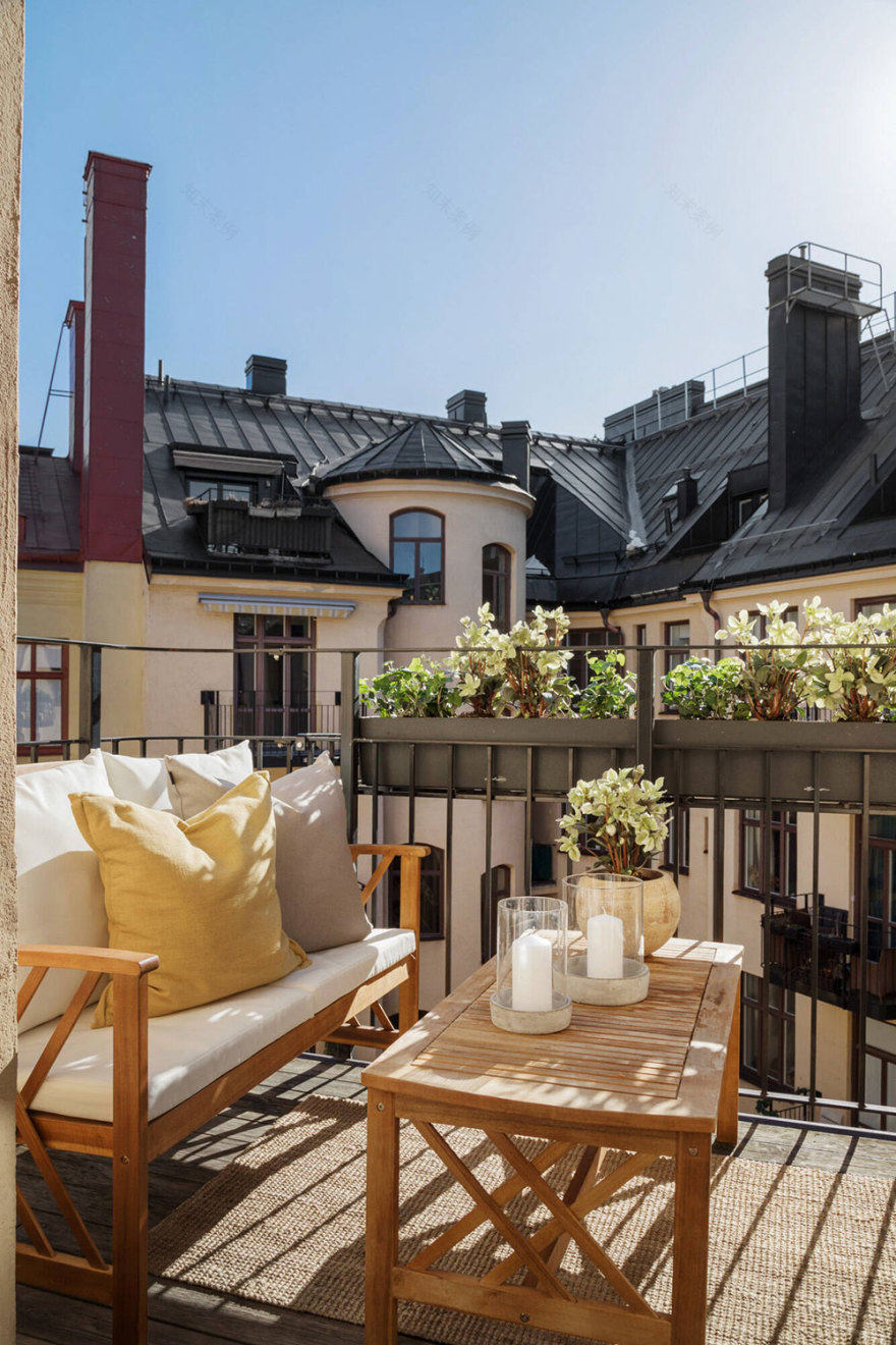 斯德哥尔摩优雅北欧风格公寓-23