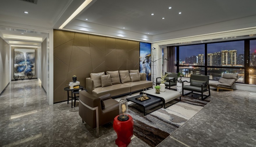 248㎡福州融侨外滩样板间 品川设计-11