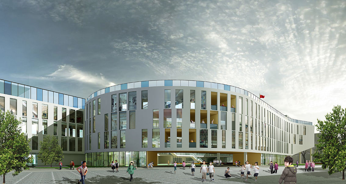 天台县赤城第二小学丨中国丨浙江大学城市研究与设计研究院-13