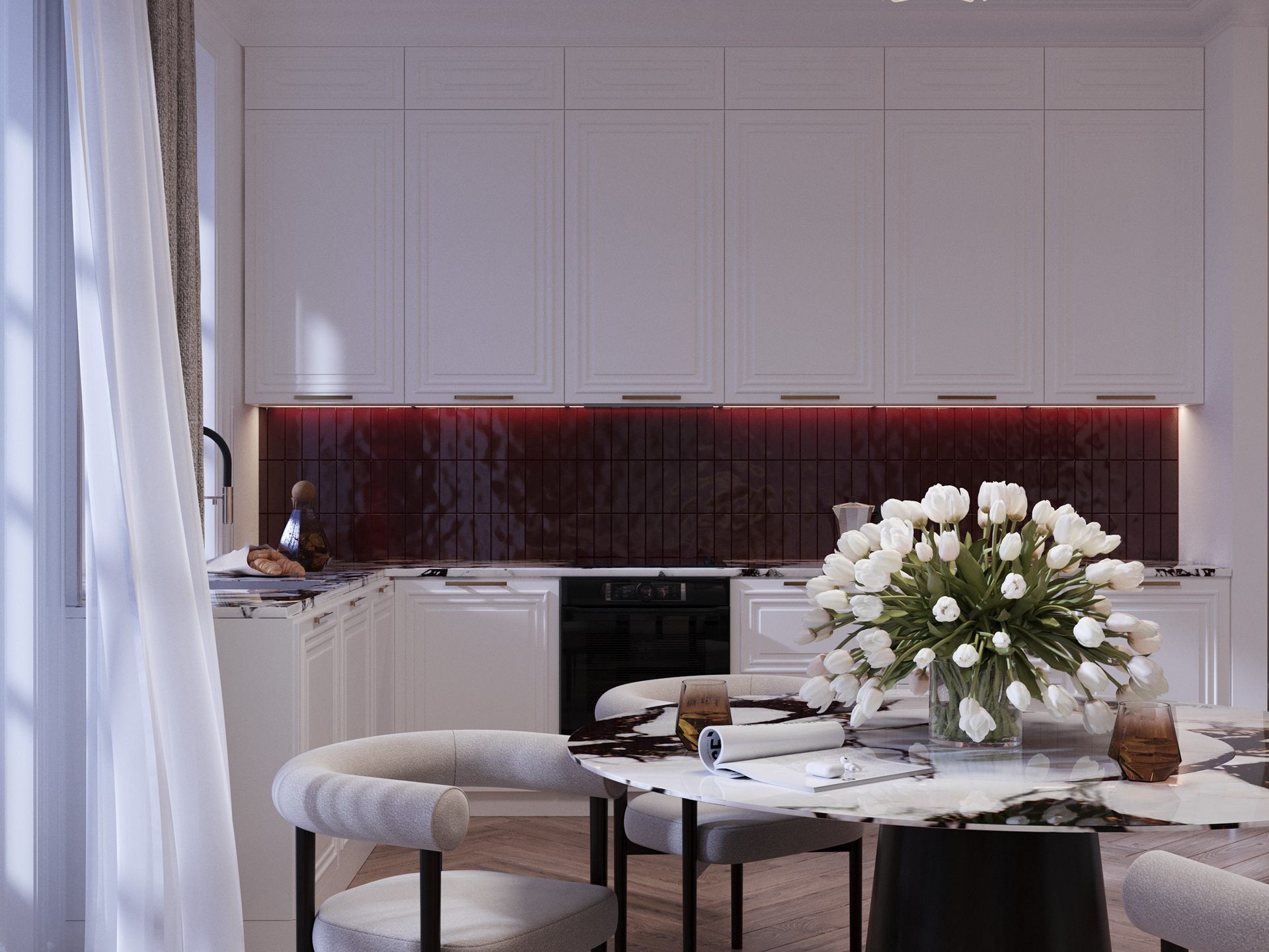 quiet modern classic open-space apartment | nightlight-3