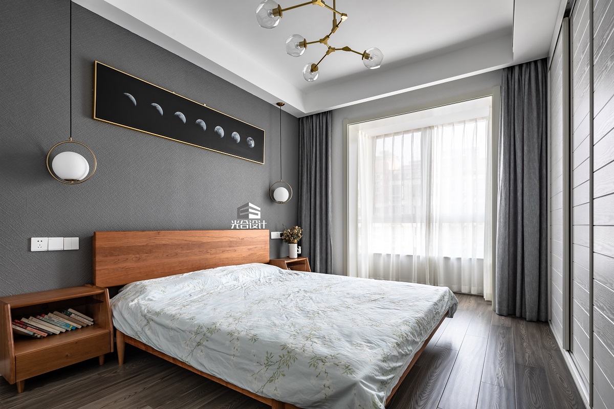 金坛华苑一村 130㎡北欧风温馨家居设计-25