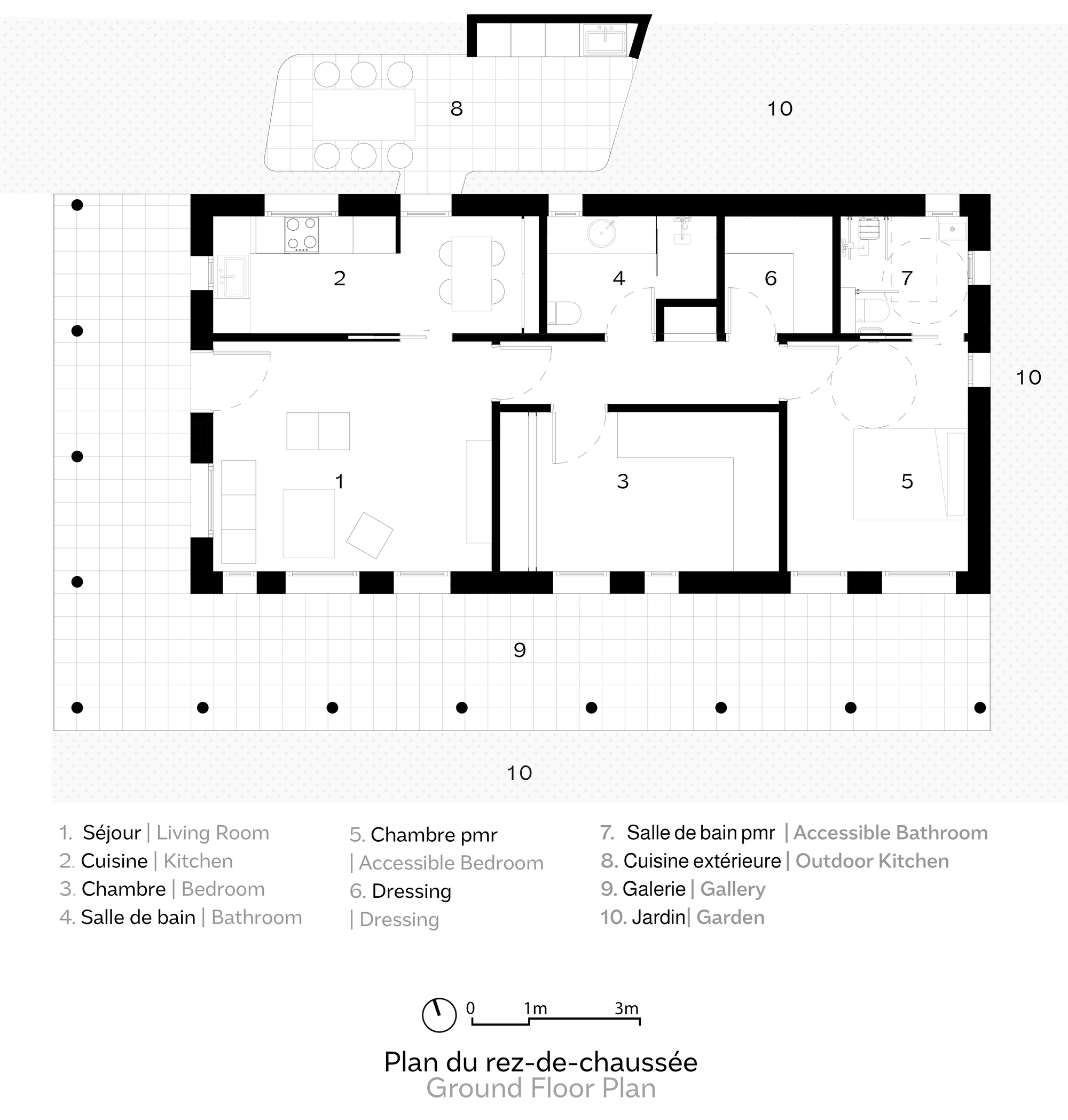 柱廊屋丨阿尔及利亚丨Atelier Messaoudi Architects-12