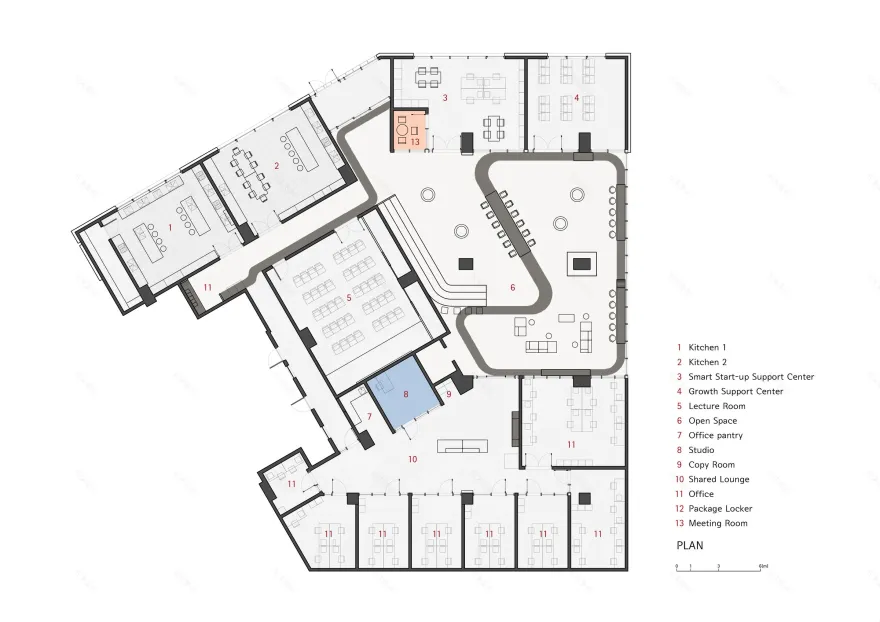 Gwacheon 创业支持中心丨韩国果川市丨G,O Architecture-59