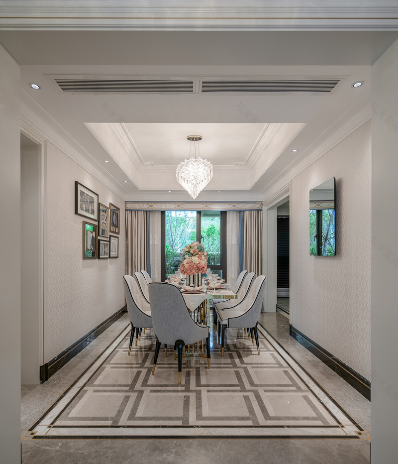 成都双流华府现代新古典样板房-13