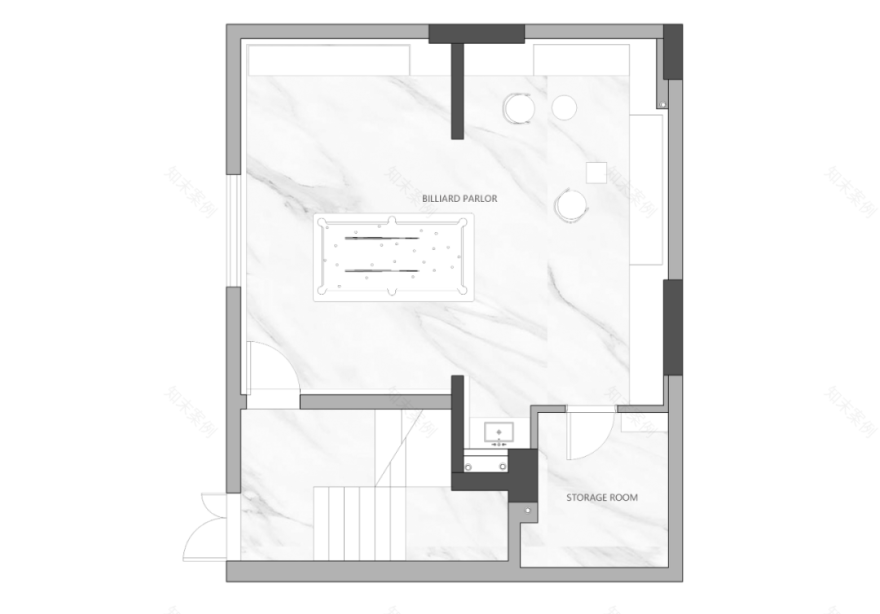 450㎡现代别墅,居于自然,与光同尘 | 涛墨设计-57