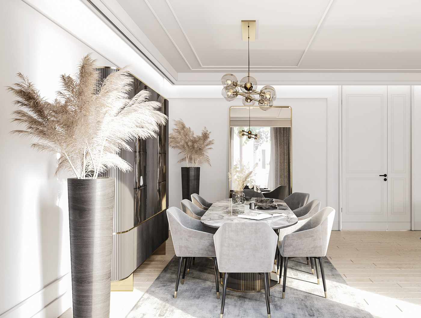 Anastasiya Gushchina丨平层丨Show Apartment Interior Design l Hatay, Turkey-6