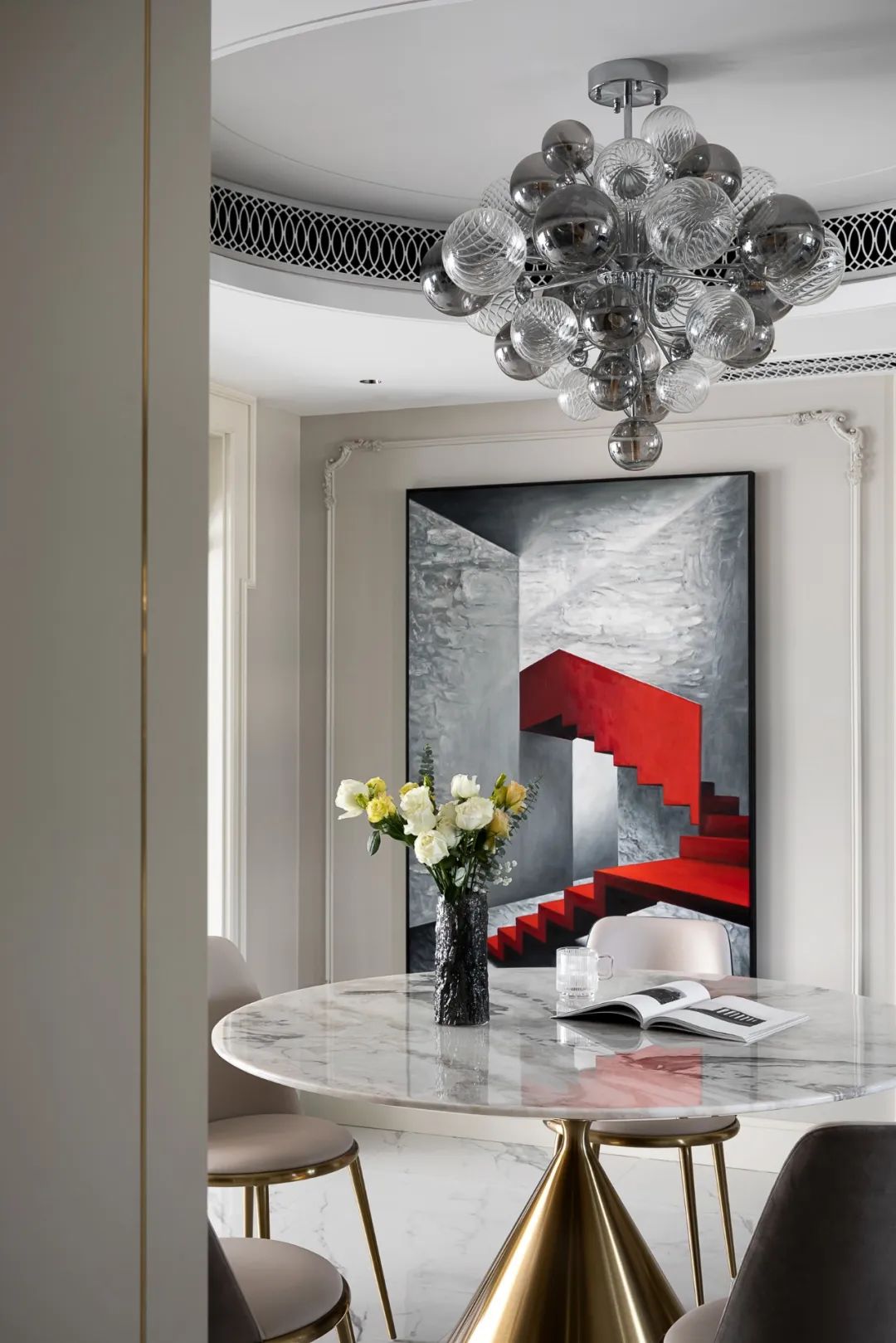 杭州空中别墅 · 弗拉明戈风情的现代法式设计丨中国杭州丨尚层装饰(北京)有限公司杭州分公司-6