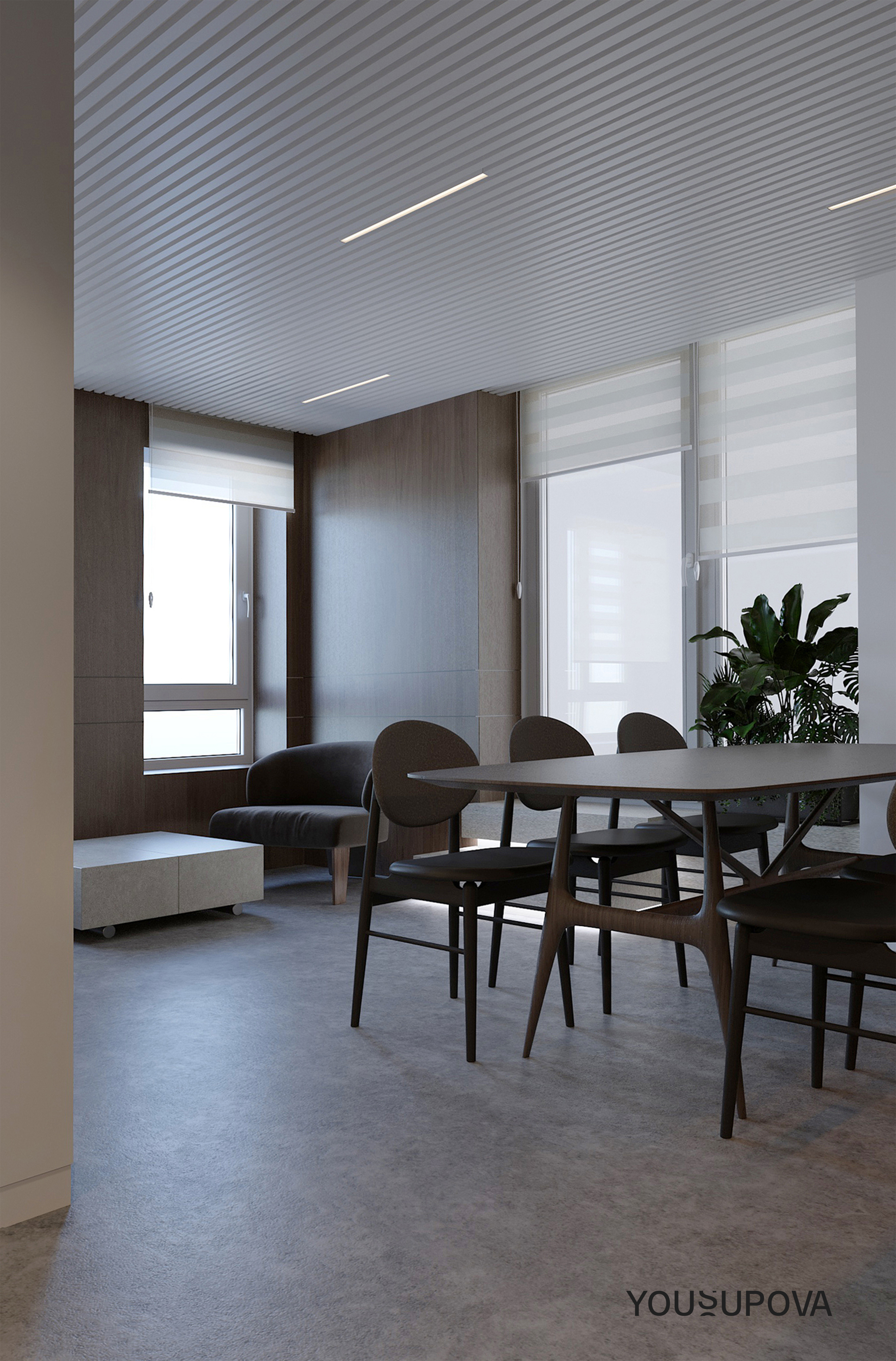 乌克兰基辅 YOUSUPOVA 商业办公空间-24