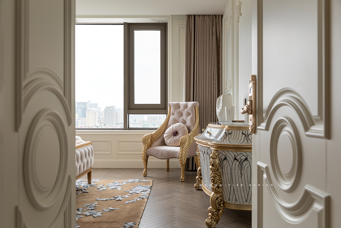 简约法式风格私宅设计丨中国杭州丨赵艺哲设计工作室-40