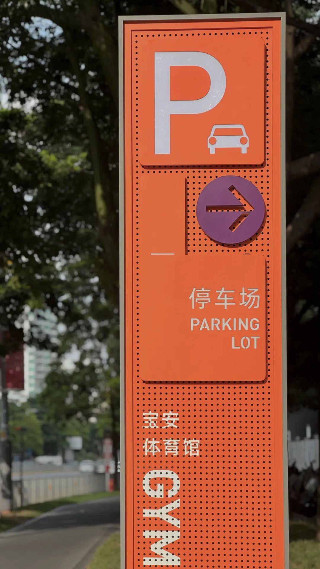 一眼吸睛!十五运会场馆焕新计划|宝安体育中心标识项目-35