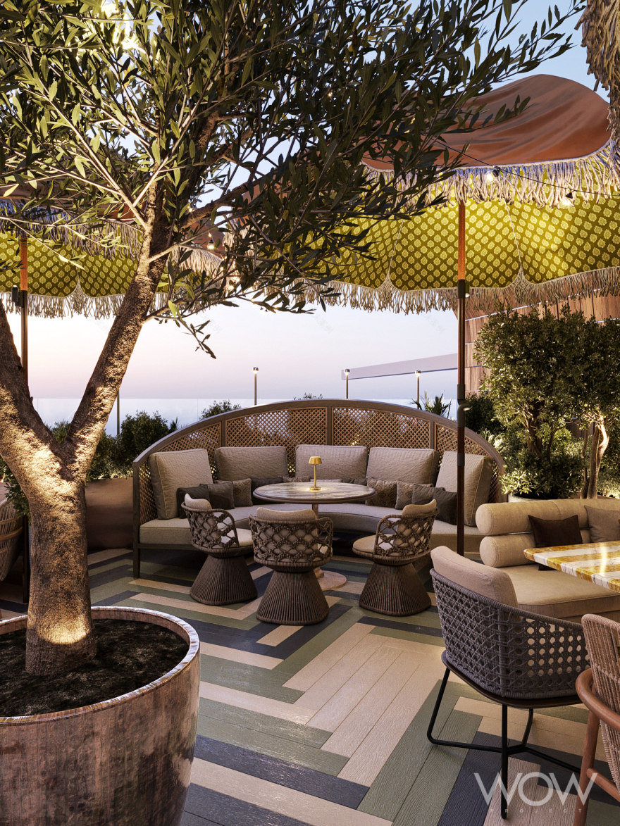 比佛利山庄的屋顶餐厅-9