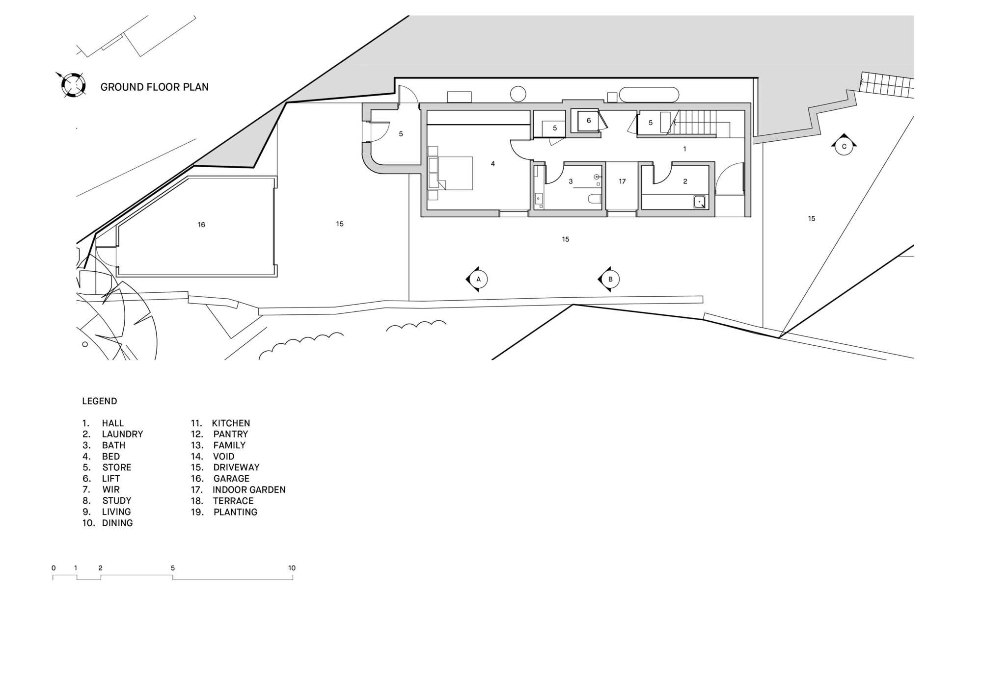 托臂式房屋丨澳大利亚悉尼丨Nick Bell Architects-50