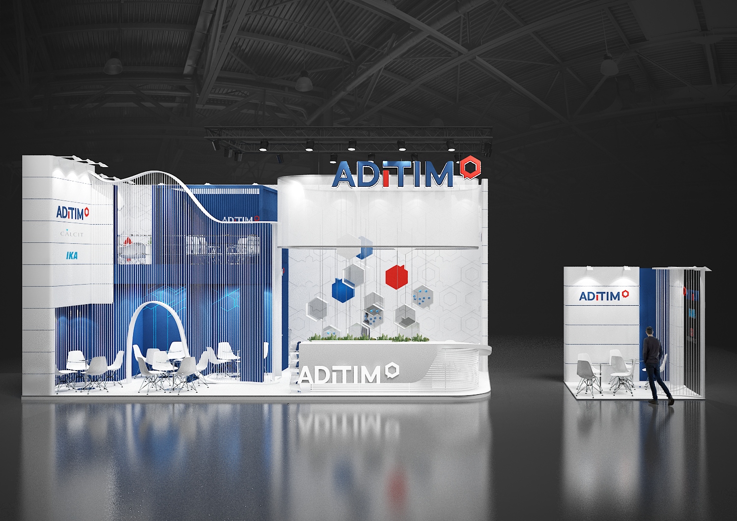 ADITIM exhibition stand INTERPLASTICA'22-0