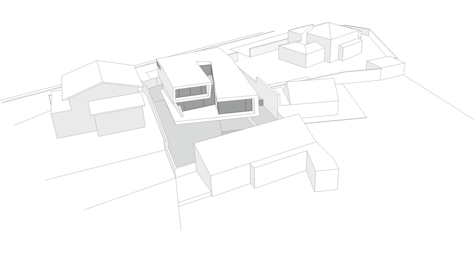 Z 别墅 | 黑白螺旋中的私密与开放-57