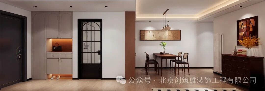 潮白人家|110㎡中古风装修案例-24