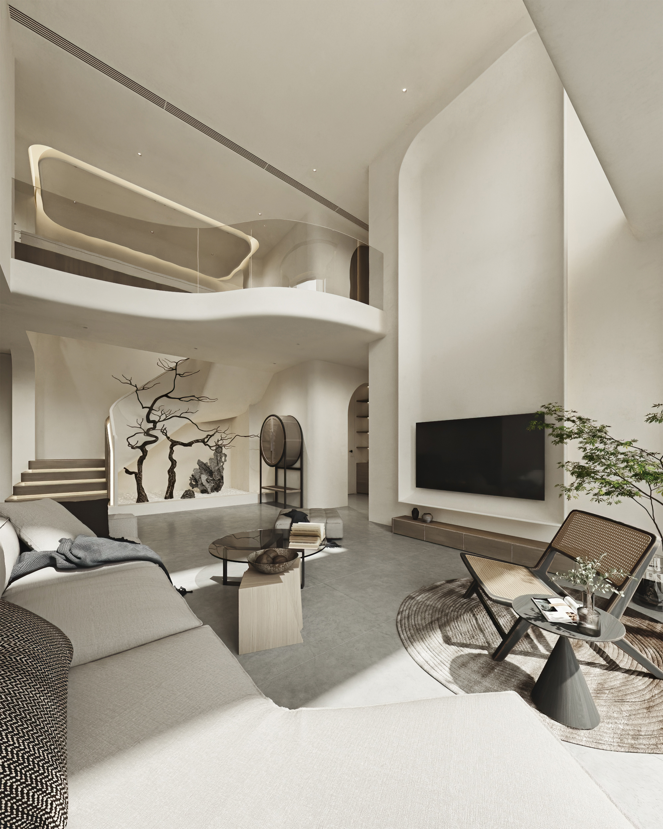 派逃设计|290m²自然极简风住宅丨中国福建-18