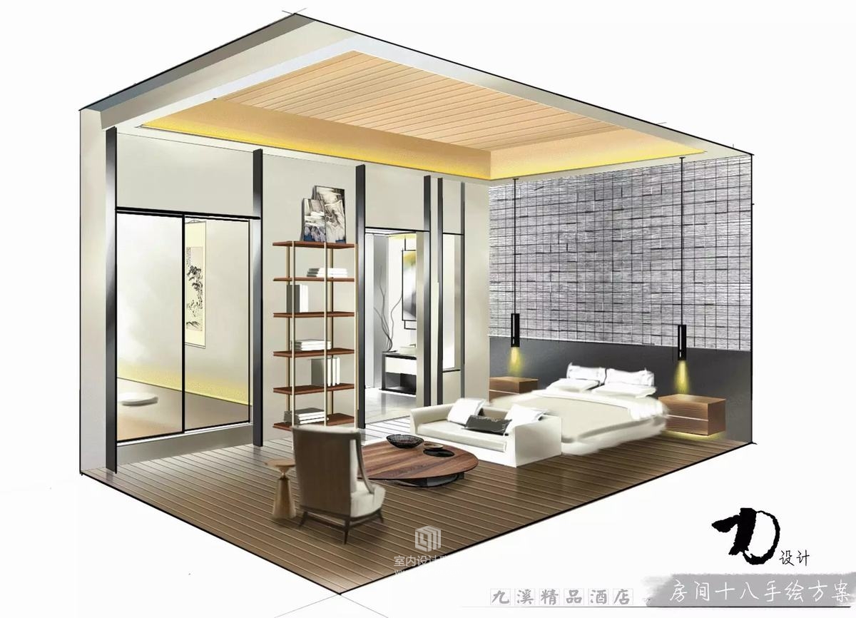 力设计--溪中溪度假酒店-96