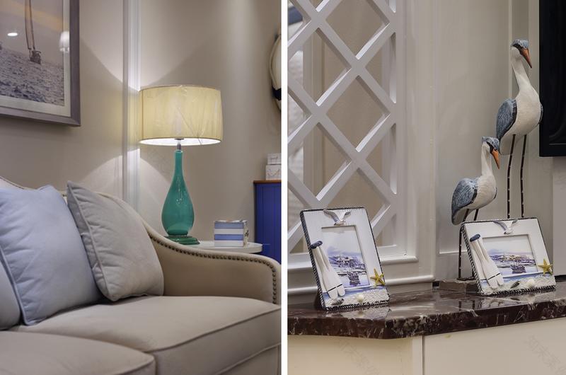 地中海风情 | 华西星辉 80.6㎡平层海景房设计-14