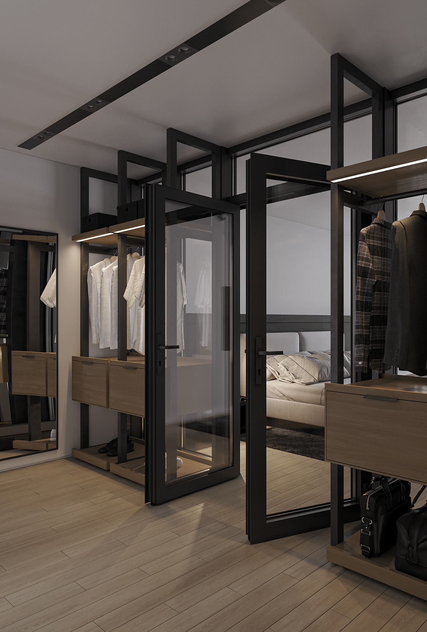 高级灰调子 简约空间-11