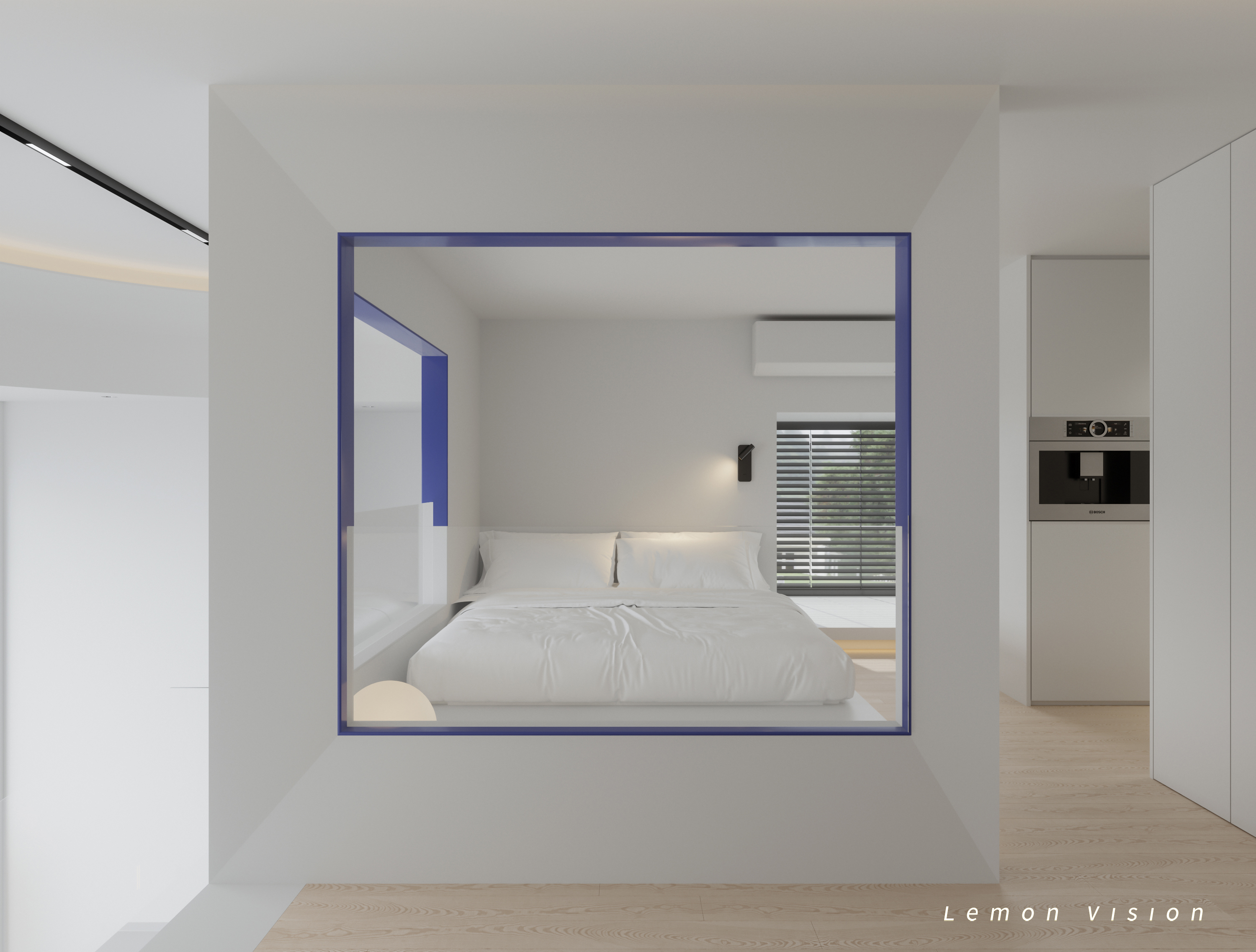 极简渲染，克莱因蓝-3