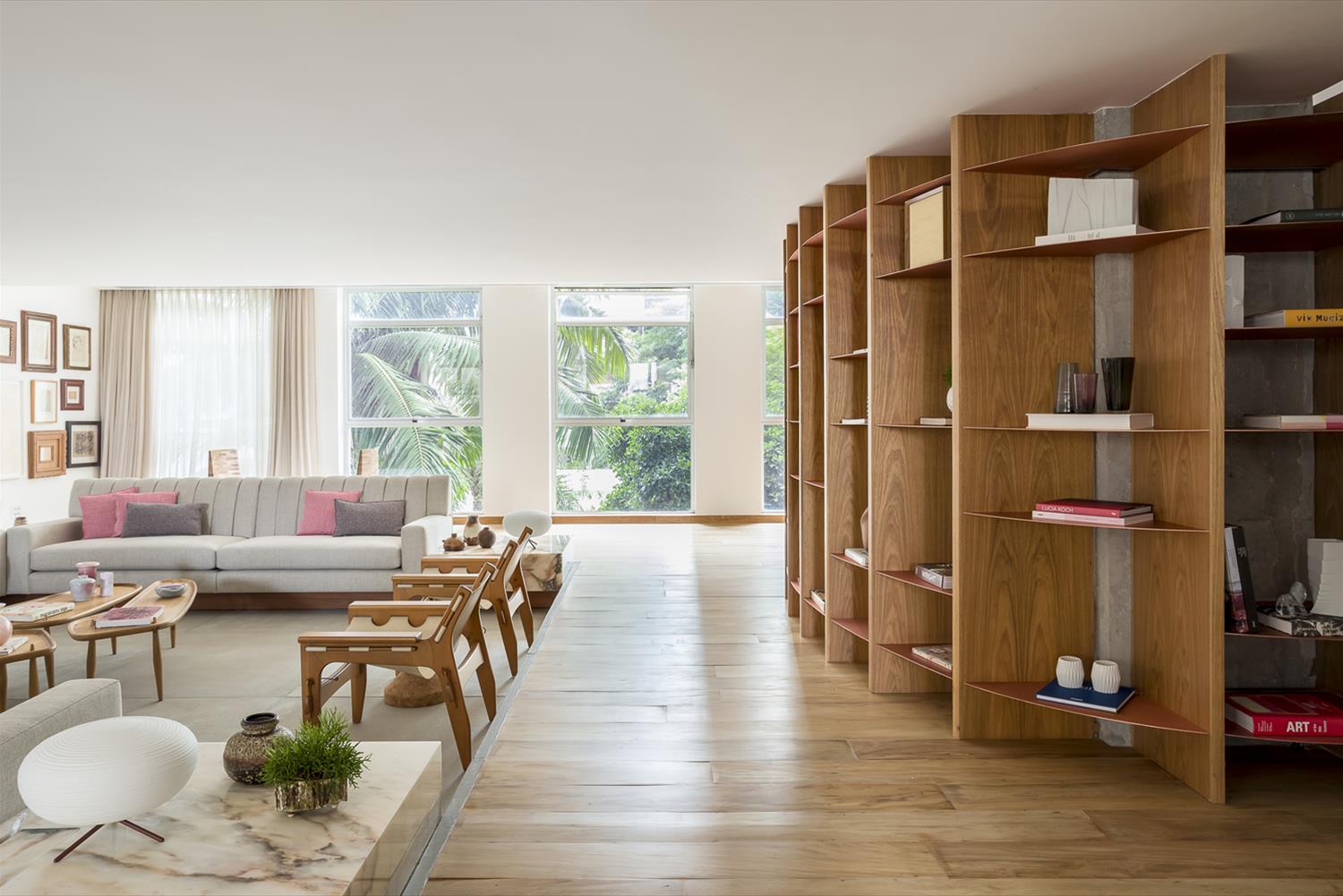 巴西 VLP 公寓 | 木质与石质的完美融合，创新设计引人注目-11