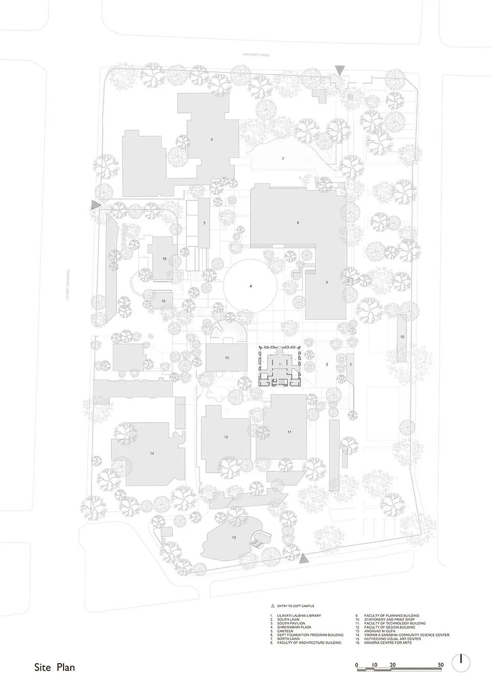 印度 CEPT 大学 Lilavati Lalbhai 图书馆丨RMA Architects-58