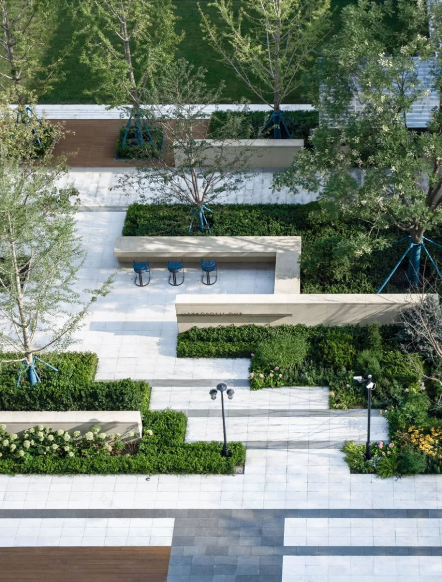 天津万科·滨海大都会观文轩丨中国天津丨Lifescapes International,Inc,天华景观-39