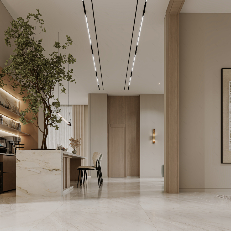 大厅室内设计丨KT_DESIGN STUDIO-31