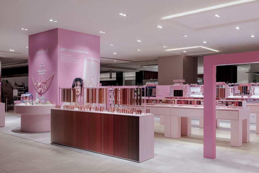 Rom&nd快闪店,釜山乐天百货店丨韩国-8