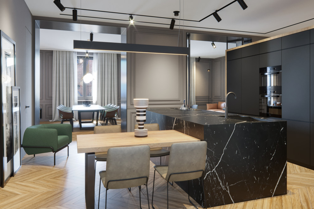 意大利阿斯提市优雅公寓设计-12