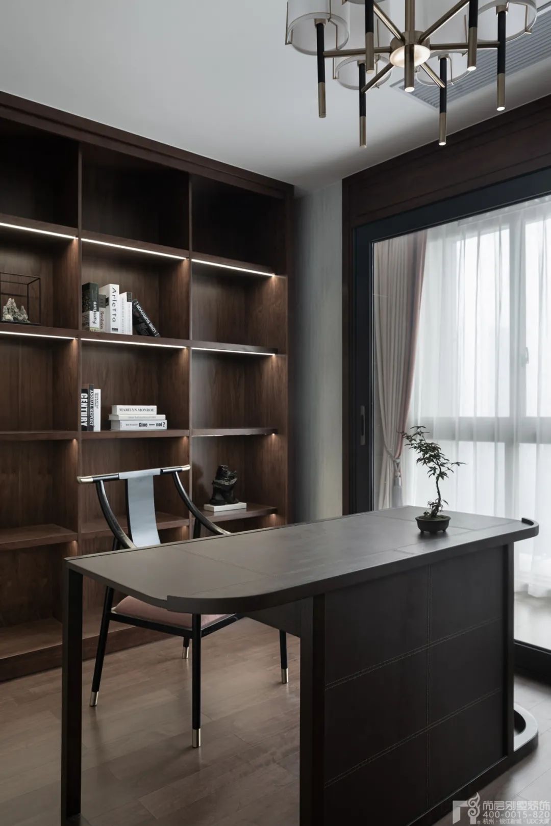 杭州御金台新中式别墅丨中国杭州丨尚层别墅装饰-38