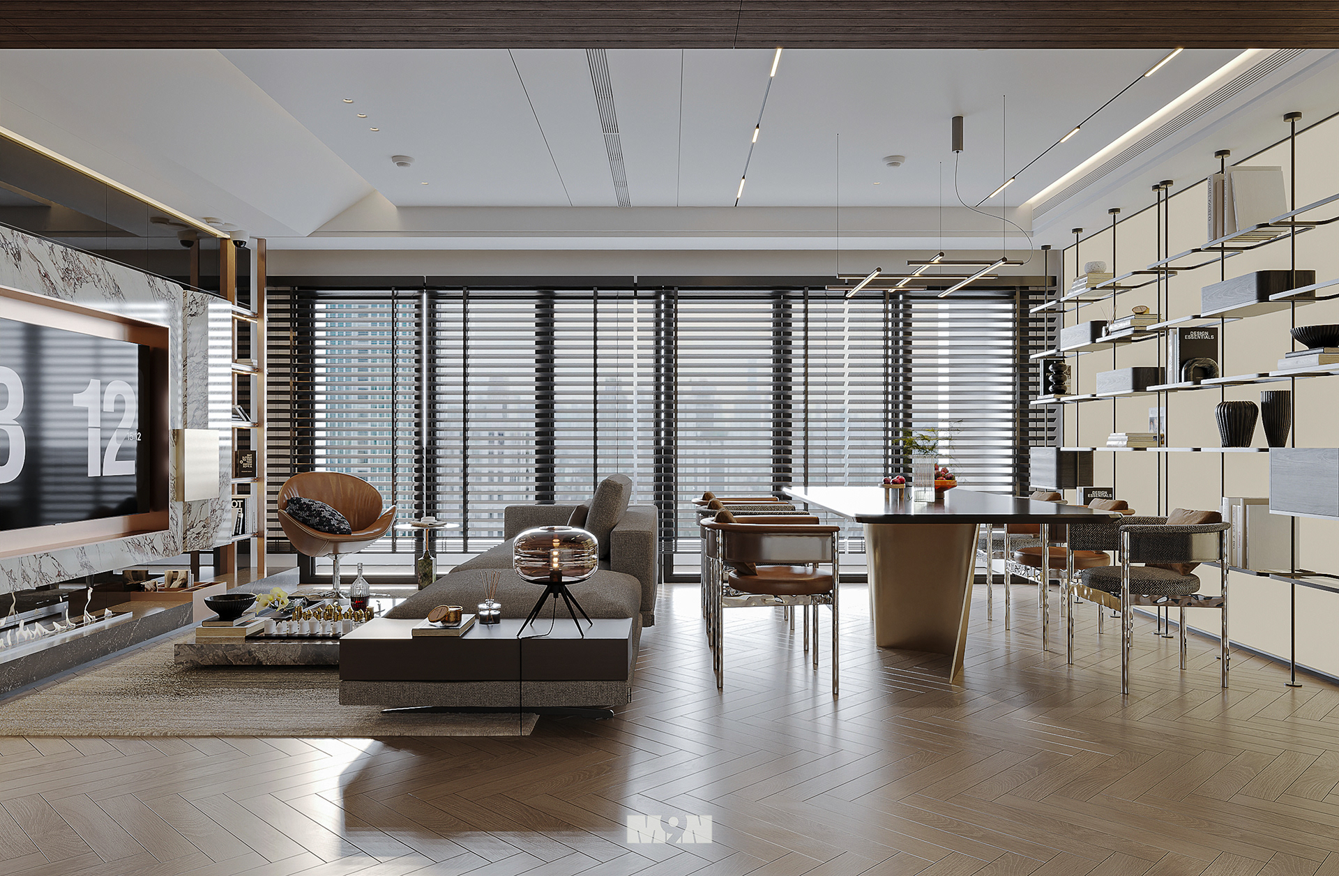 3dsMax Vip Livingroom Scene By Min-Concept 34-13