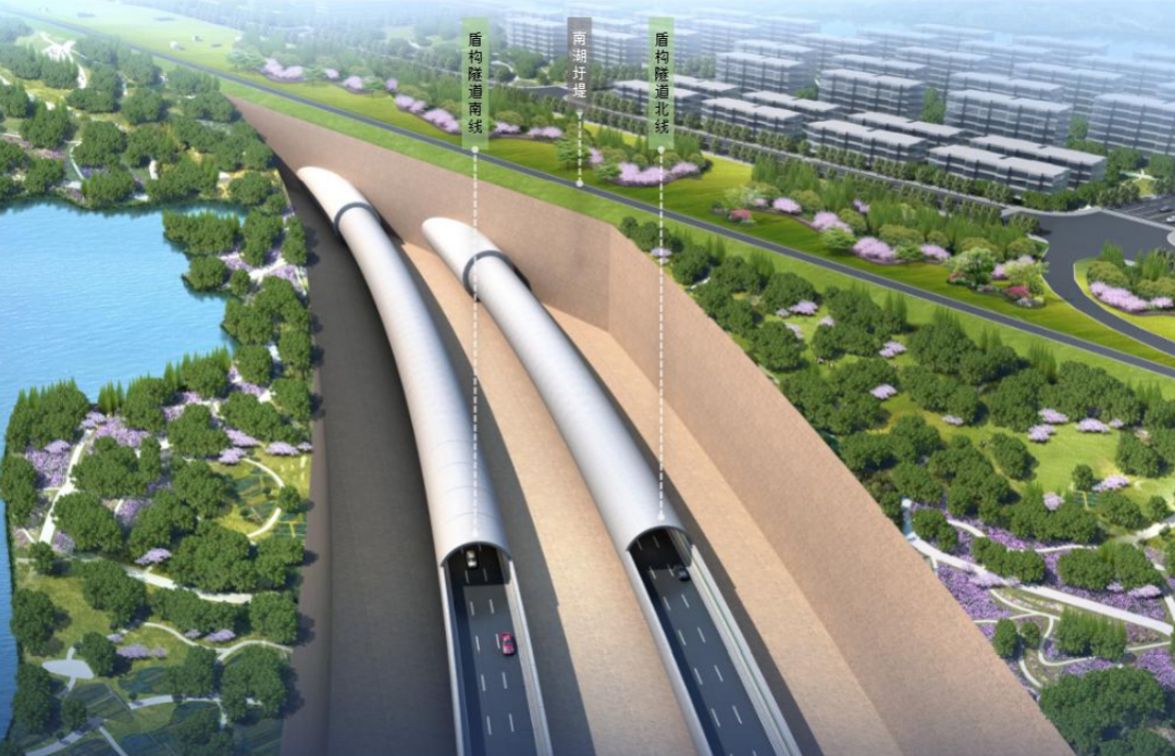 “余杭号”超大直径盾构机刀盘成功下井，文一西路西延二期取得新进展-19