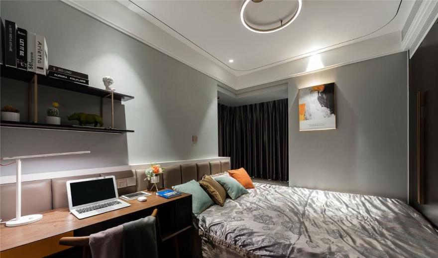 120㎡老气精装房掰成时髦精致轻奢风-59