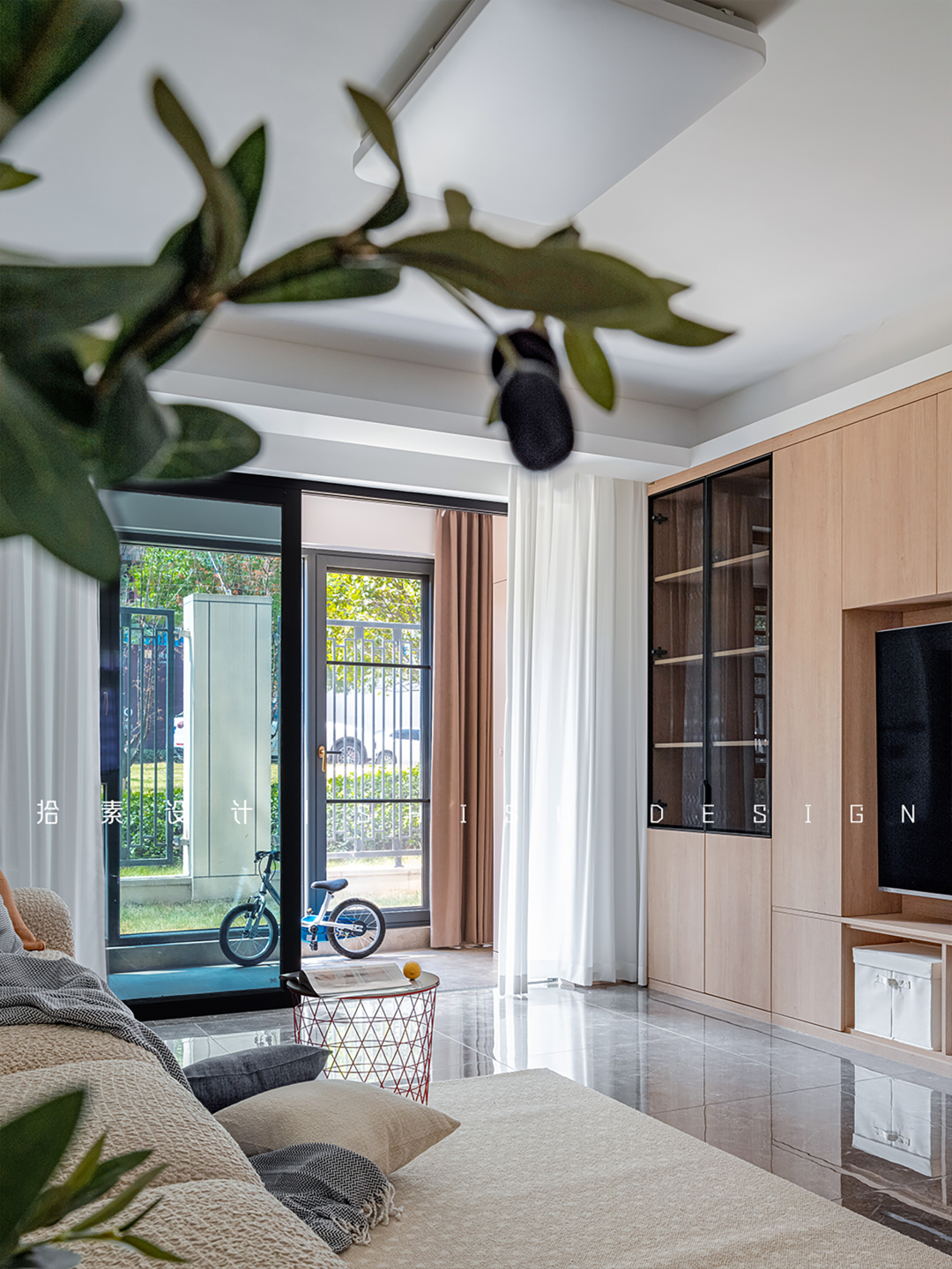 长沙·中海阅麓山142㎡现代原木风精装改造丨中国长沙丨拾素设计-46