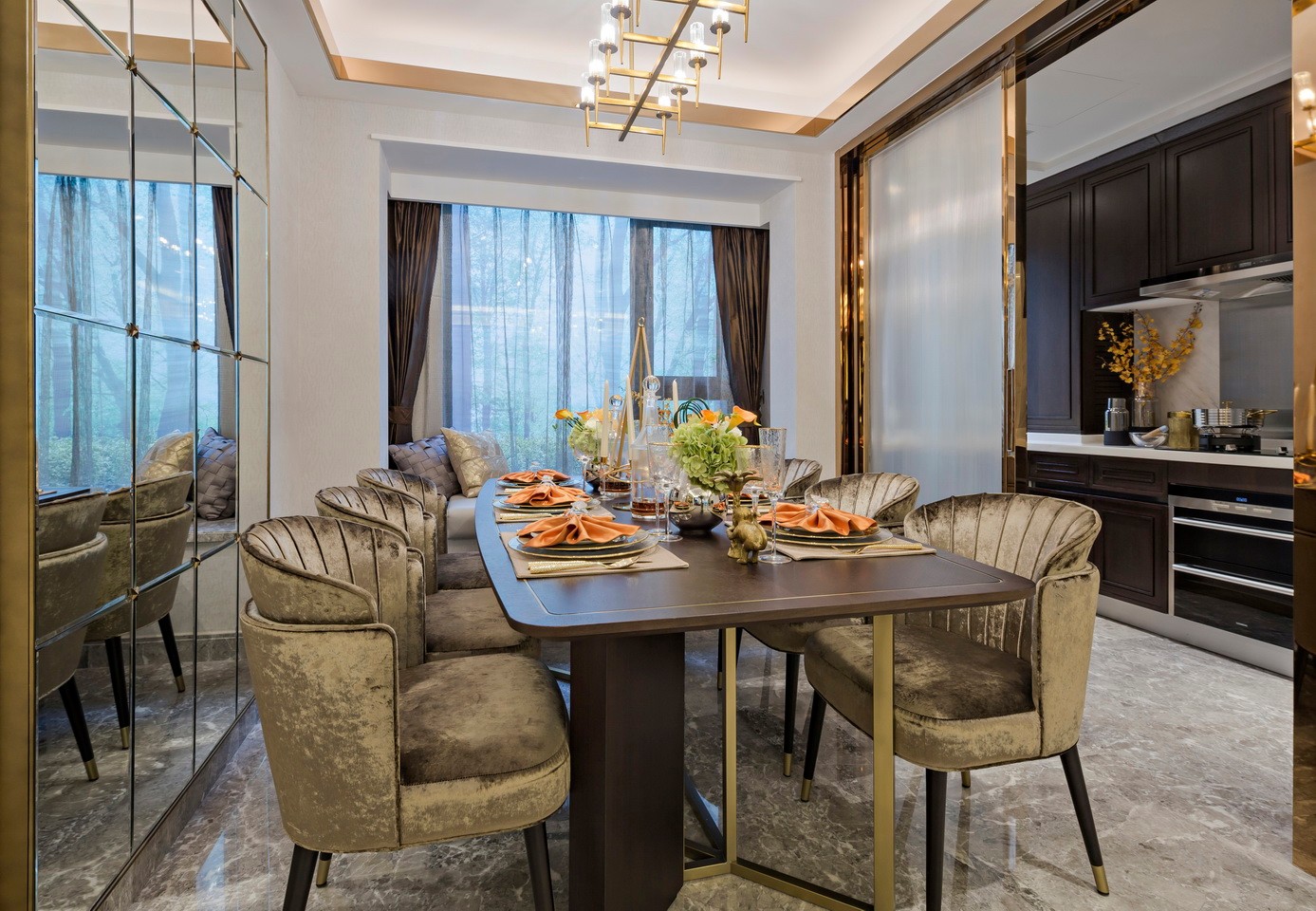 赵三雨观致设计丨合景地产上海松江128样板间  观致装饰设计-0